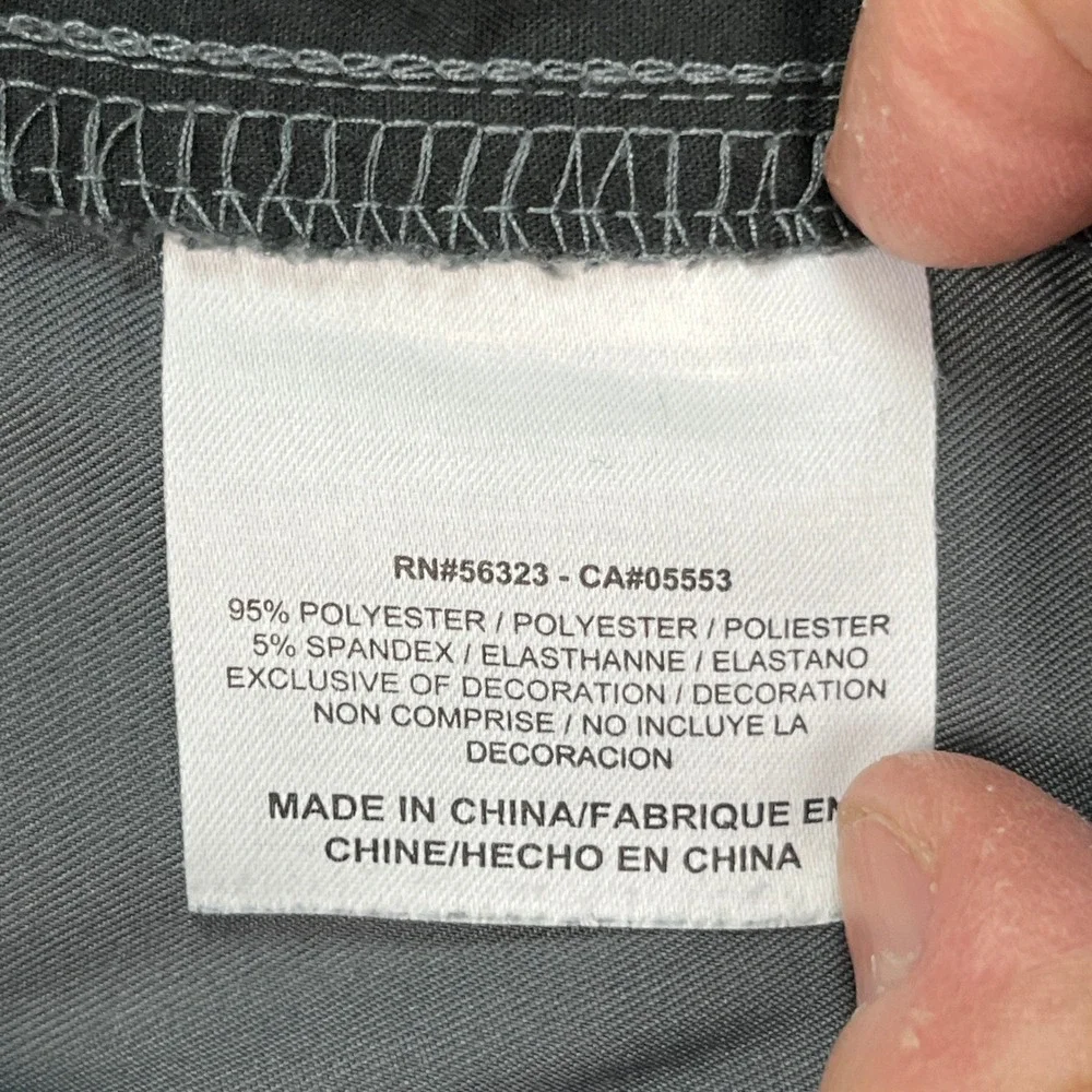 Nike Golf Shorts Mens 40 11 Dark Gray Flat Front Dri-FIT Stretch Performance EUC - Picture 6 of 9